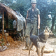 Warlock and PFC Ted Van Aulen, a dog-handler team from the 48th Scout Dog, 196th LIB, I Corp, who served at LZ Baldy, South of Da Nang, Vietnam. Warlock led dozens of patrols “on point,” was left behind and died in ‘71 from heatstroke on the job.